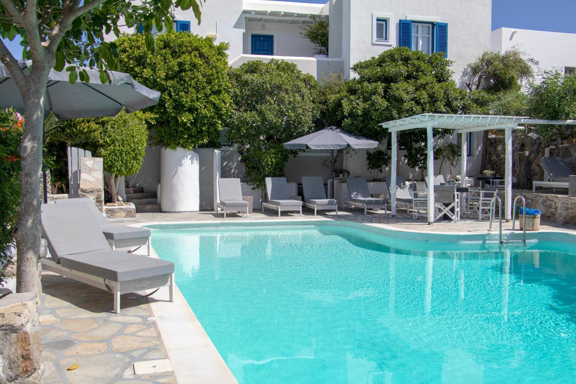 Hotel Manos Náusza Kültér fotó